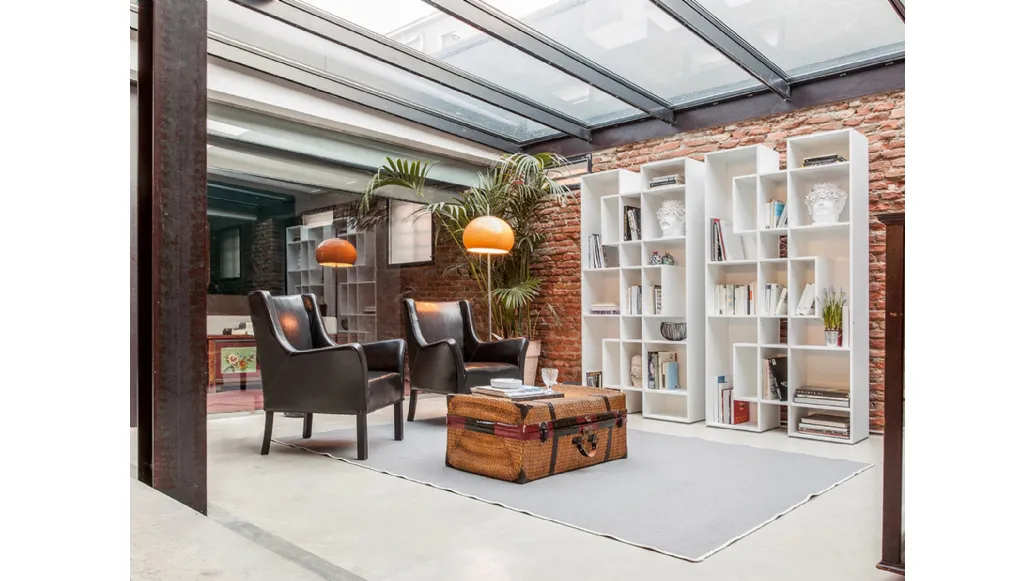 Libreria componibile Abaco di Tonin Casa