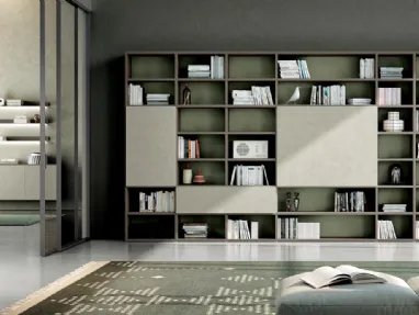 Libreria Living 831 di Spagnol Mobili