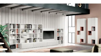 Libreria Living 835 di Spagnol Mobili