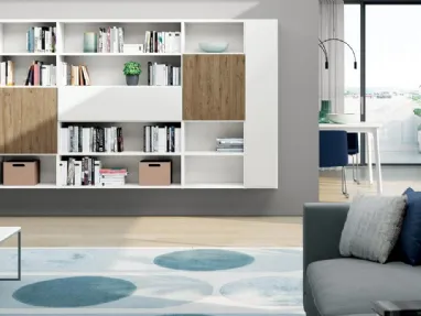 Libreria Living 845 di Spagnol Mobili