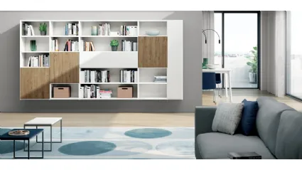 Libreria Living 845 di Spagnol Mobili