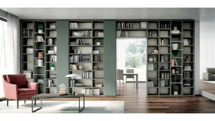 Libreria Living 809 di Spagnol Mobili