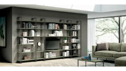 Libreria Living 852 di Spagnol Mobili