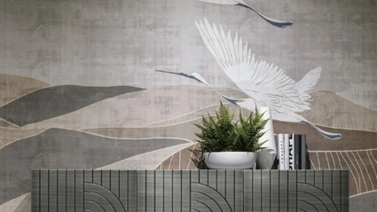 Madia Calliope 180 in laccato effetto spazzolato di Target Point