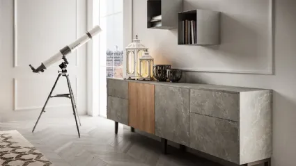 Madia Living 05 in Rovere e Pietra di Arredo3