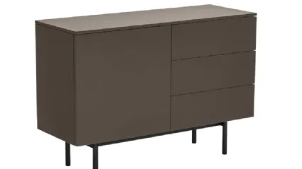 Madia in laccato opaco con top in nobilitato pietra piasentina Made CB6101 1 di Connubia