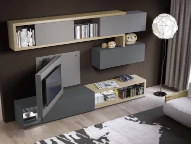 Mobile Porta Tv Girevole X2 di Astor Mobili