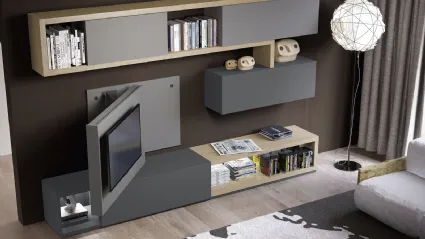 Mobile Porta Tv Girevole X2 di Astor Mobili