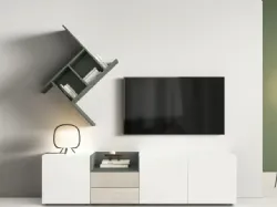 Parete Attrezzata Kosmos KF105 di Moretti Compact Giorno Notte