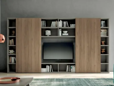 Parete Attrezzata Living 804 di Spagnol Mobili