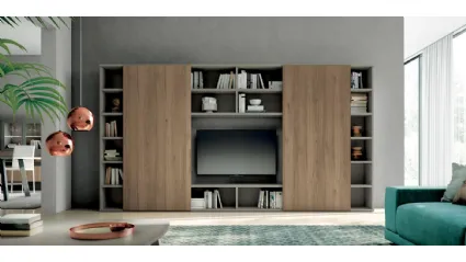 Parete Attrezzata Living 804 di Spagnol Mobili