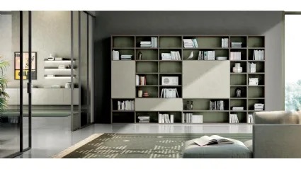 Parete Attrezzata Living 831 di Spagnol Mobili
