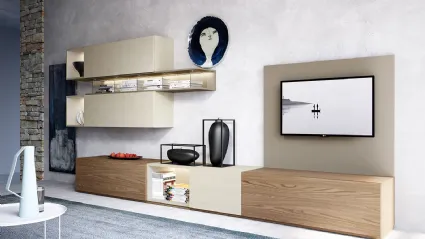 Parete Attrezzata Sky 204 di Astor Mobili
