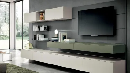 Parete Attrezzata Living 805 di Spagnol Mobili