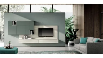 Parete Attrezzata Living 813 di Spagnol Mobili