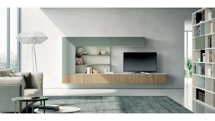 Parete Attrezzata Living 823 di Spagnol Mobili