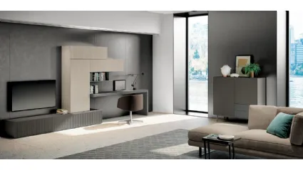 Parete Attrezzata Living 850 di Spagnol Mobili