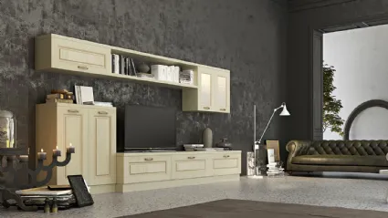 Parete Attrezzata in legno Verona III di Arredo3
