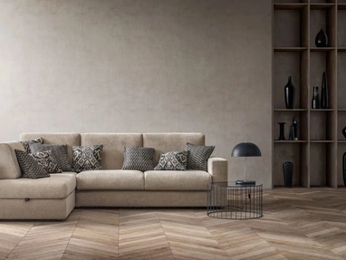 Divano Letto con penisola Cliff di Samoa