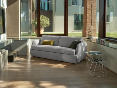 Divano Letto lineare in tessuto Galaxy di Vitarelax