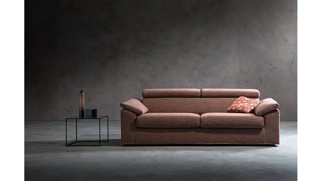 Divano in tessuto con poggiatesta regolabile Loft Special di Samoa