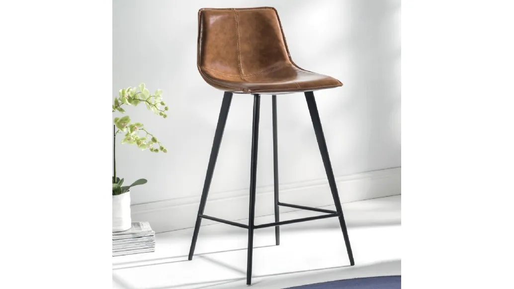 Sgabello Dublin Stool 4 gambe 80 di La Seggiola
