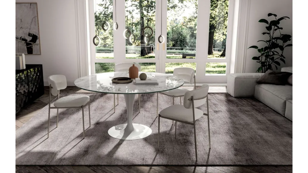 Sedia di design Ego di Ozzio