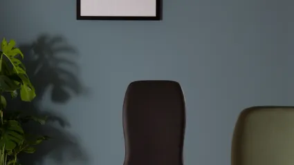Sedia di design Lisetta con seduta in poliuretano schiumato di Tonin Casa