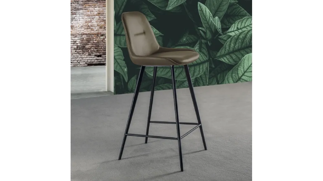 Sgabello Norway Stool 4 gambe 80 di La Seggiola