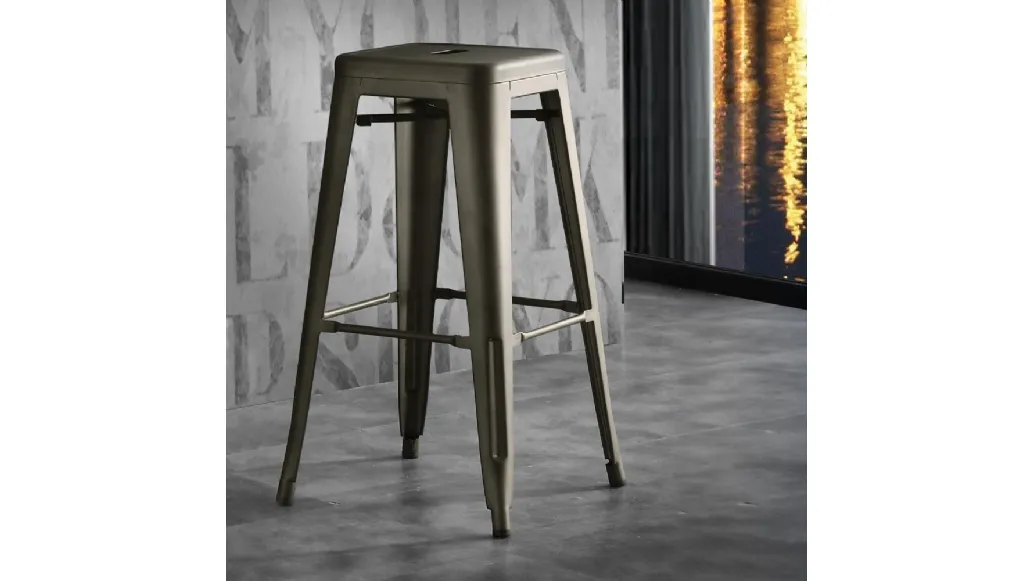 Sgabello Route 66 Stool 74 di La Seggiola