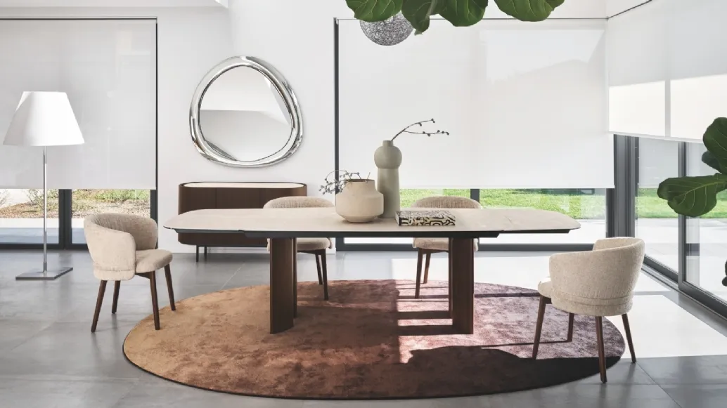 Sedia imbottita Vanilla di Calligaris