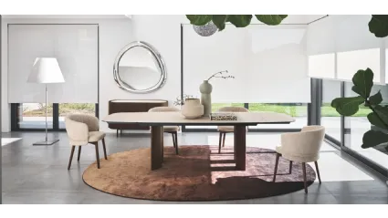 Sedia imbottita Vanilla di Calligaris