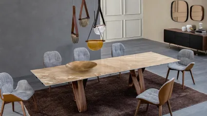 Tavolo allungabile Butterfly di Tonin Casa