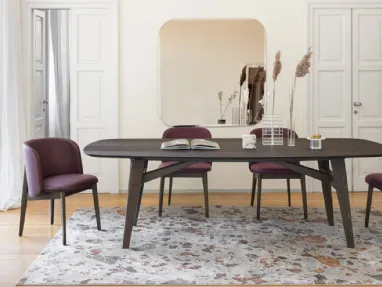 Tavolo ellittico Abrey di Calligaris