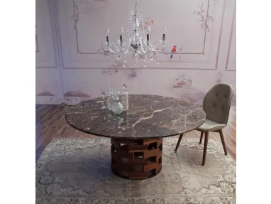 Tavolo rotondo Colosseo di Tonin Casa