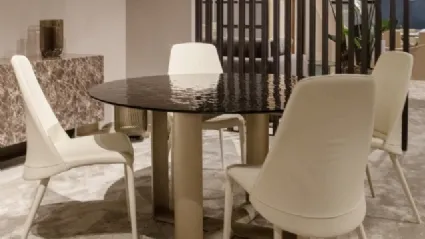 Tavolo Cube Round di Tonin Casa