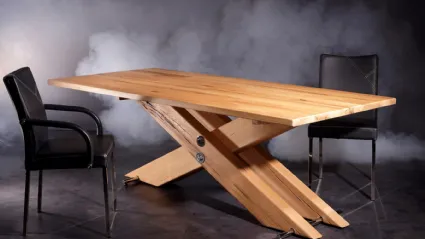 Tavolo in legno Kreuzfuss 004 di Sprenger