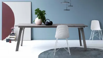 Tavolo allungabile moderno Point di Sedie Brianza