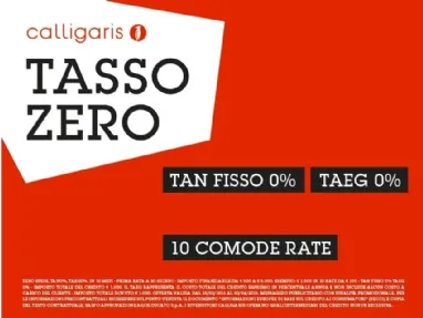Calligaris Tasso Zero e Zero Spese