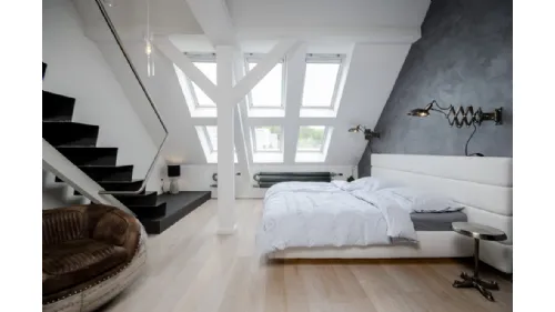 mansarda soffitto bianco