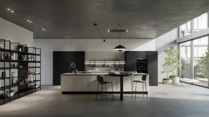 Cucina Moderna con isola Meg 01 di Arredo3