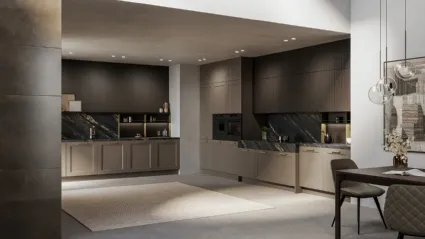 Cucina Moderna angolare Meg 05 di Arredo3