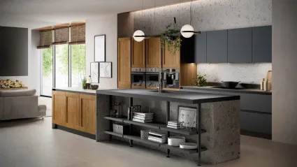 Cucina Moderna con isola Asia 05 di Arredo3
