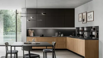 Cucina Moderna Frida 03 angolare di Arredo3