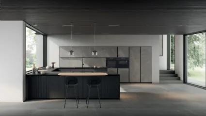 Cucina Moderna Glass 2|0 01 di Arredo3