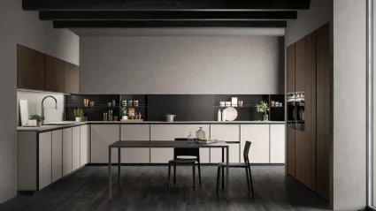 Cucina Moderna Kronos 04 angolare di Arredo3