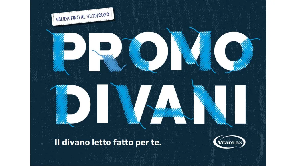 Promo divani letto 2022