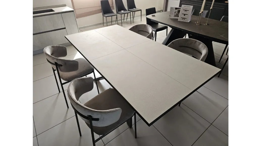 TAVOLO CERAMICA LUCE 