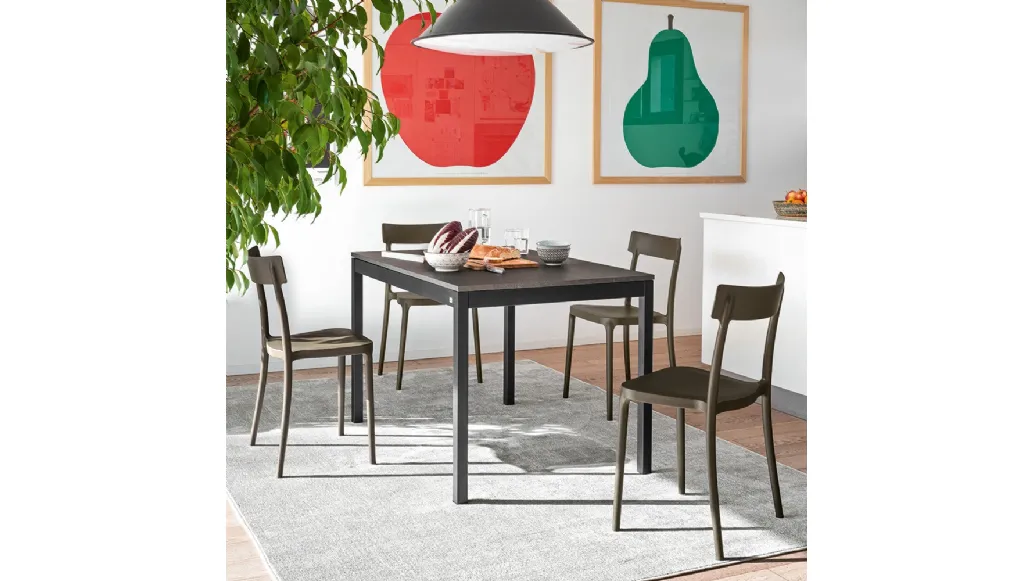 Sedia impilabile Argo di Connubia Outdoor