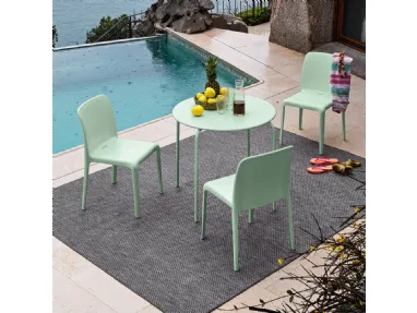 Sedia impilabile Bayo in polipropilenedi Connubia Outdoor
